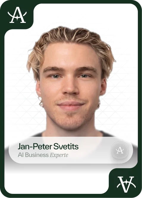 Jan-Peter Svetits, AI Business Experte