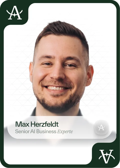 Max Herzfeldt, Senior AI Business Experte